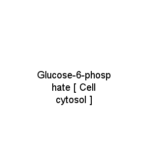 Glucose-6-phosphate [ Cell cytosol ]